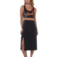 Women's G-III 4Her by Carl Banks Black San Francisco Giants Main Field Maxi Dress In The Style
