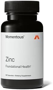 Momentous Zinc Picolinate 15mg - Immunity & Hormone Support - Bioavailable Zinc Supplement - Promotes Joint Health & Lean Muscle Mass - NSF Certified, GMO-Free, Gluten Free, 60 Servings Momentous