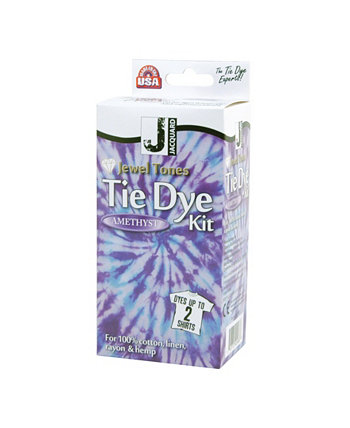 Jewel Tones Tie Dye Set, 5 Piece Jacquard