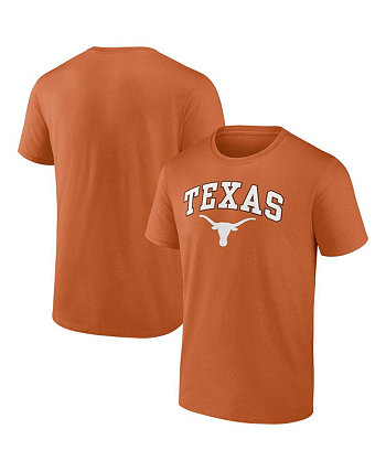 Мужская футболка Burnt Orange Texas Longhorns Campus Fanatics