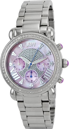 Женские часы Victory с бриллиантами, 37 мм, 0,16 карата JBW