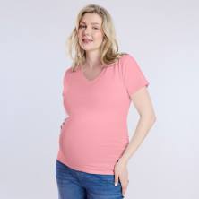 Женская Футболка Motherhood Maternity Side Ruched V-Neck Tee Motherhood