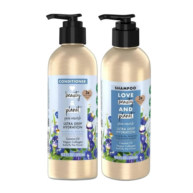 Love Beauty and Planet Pure Nourish Ultra Deep Hydration Shampoo Refill - 22 fl oz Love Beauty and Planet