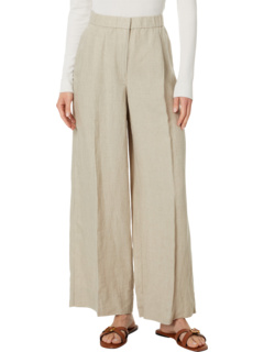 Широкие брюки в полный рост со складками Eileen Fisher
