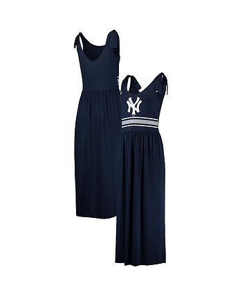 Women's Navy New York Yankees Game Over Maxi Dress G-III