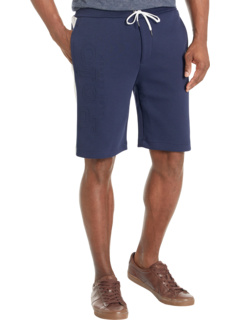 9,5-дюймовые сетчатые шорты двойной вязки с логотипом Polo Ralph Lauren