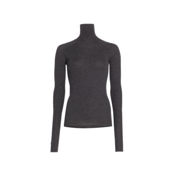 Ribbed Cashmere Turtleneck Sweater CO