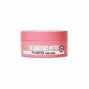 Soap & Glory The Righteous Butter Moisturizing Body Butter with Vitamin E and Shea Butter for Dry Skin, 6.7 fl oz Soap & Glory