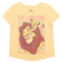 Disney's The Lion King Toddler Girl Simba & Mufasa Sparkle Graphic Tee by Jumping Beans® Jumping Beans