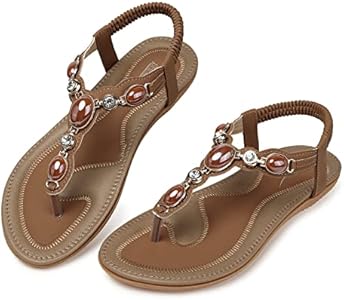 Женские Сандалии на плоской подошве SHIBEVER Flat Sandals SHIBEVER