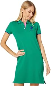 U.S. Polo Assn. Triple Crown Polo Dress Deep Green XL U.S. Polo Assn.