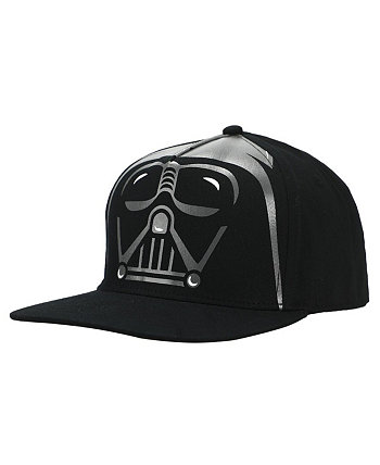Черная регулируемая бейсбольная кепка Дарта Вейдера для больших мальчиков и девочек в стиле Звездных войн BIOWORLD