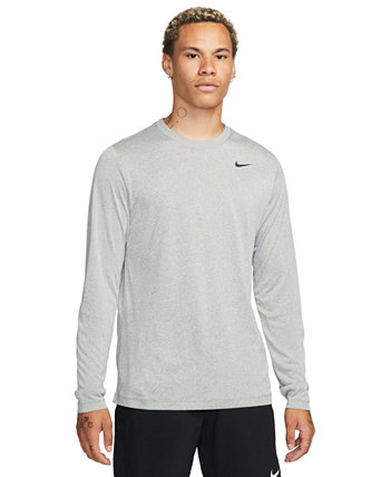 Мужская футболка для фитнеса свободного кроя с длинными рукавами Nike
