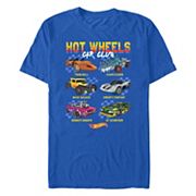 Футболка с графикой Hot Wheels для мужчин, короткий рукав, хлопок, круглый вырез Hot Wheels