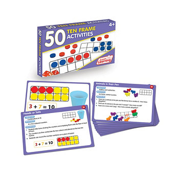 Учебный набор «50 Ten Frame» Junior Learning