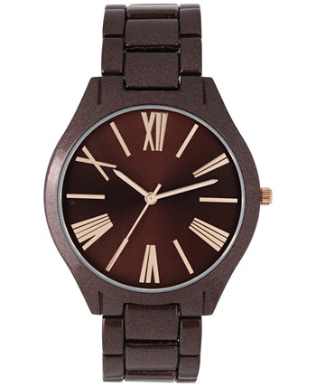 Женские коричневые часы-браслет 42 мм, созданные для Macy's I.N.C. International Concepts