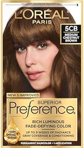 L'Oreal Paris Superior Preference Fade-Defying + Shine Permanent Hair Color, 1.0 Ultimate Black, Pack of 1, Hair Dye L'Oréal Paris