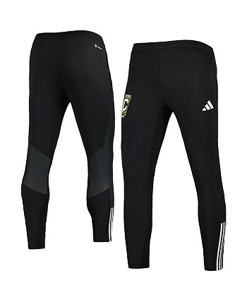 Мужские черные брюки для тренировок Columbus Crew 2023 On-Field Team Crest AEROREADY Adidas