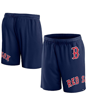 Мужские темно-синие шорты Boston Red Sox Clincher Mesh Fanatics
