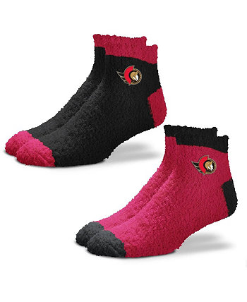 Женские носки Ottawa Senators 2-Pack Team Sleep Soft Socks For Bare Feet