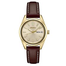 Женские часы Seiko Essential с циферблатом цвета шампанского — SUR456 Seiko
