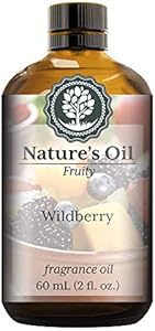 Wildberry Fragrance Oil (60ml) For Diffusers, Soap Making, Candles, Lotion, Home Scents, Linen Spray, Bath Bombs, Slime Nature's Oil