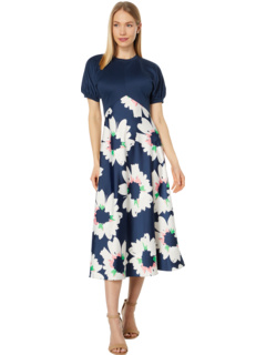Daysiah Ponte Top with Midi Skirt Dress Ted Baker