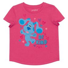 Baby & Toddler Girl Jumping Beans® Blue's Clues «Будьте добры»; Футболка с графическим рисунком Jumping Beans