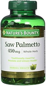 Nature's Bounty Saw Palmetto 450 mg Capsules (Капсулы) 250 ea Nature's Bounty