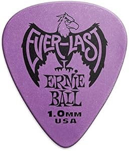 Гитарные медиаторы Ernie Ball Everlast, толщина 0.48 мм, упаковка из 12 штук, прочный материал Ernie Ball