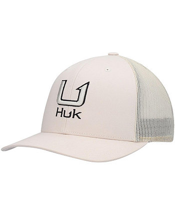 Мужская кепка Snapback цвета хаки с бородкой U Trucker HUK