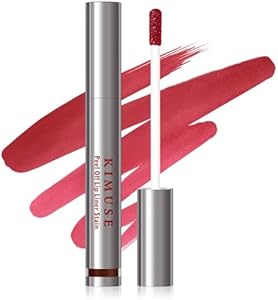 KIMUSE Peel Off Lip Liner Stain, Long Lasting Lip Tint Stain Peel Off, Waterproof, Transfer-Proof, Highly Pigmented Color Peel Off Lip Stain Liner, Matte Finish Kimuse