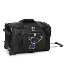 Denco St. Louis Blues 22-дюймовая дорожная сумка на колесиках Denco