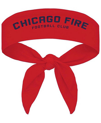 Красная повязка на голову с завязками Chicago Fire Vertical Athletics