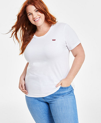 Модная футболка больших размеров из хлопка с идеальным логотипом Levi's®