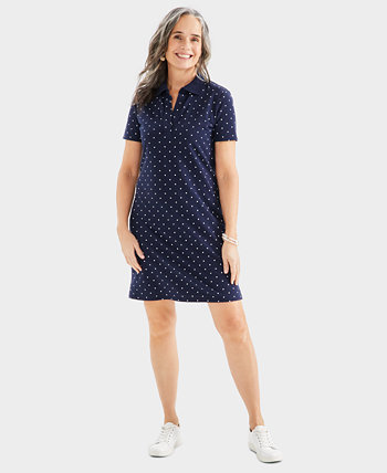 Women's Cotton Polo Dress, Created for Macy's Style & Co
