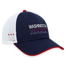 Men's Fanatics Branded Navy Washington Capitals Authentic Pro Alternate Jersey Trucker Adjustable Hat Unbranded
