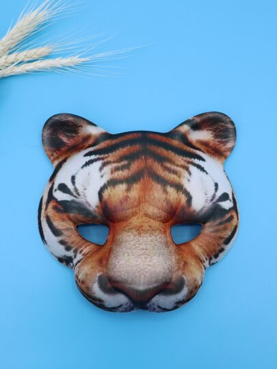 Маска для лица в форме тигра SHEIN