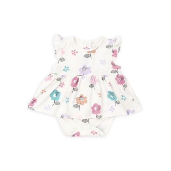 Baby Girl's Floral Print Dress Kissy Kissy