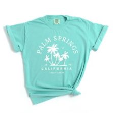 Palm Springs Palm Trees Garment Dyed Tees Simply Sage Market