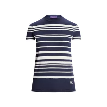 Striped Cotton T-Shirt COLLECTION Ralph Lauren