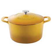 Martha Stewart Gatwick Ombre 7 Qt. Enameled Cast Iron Dutch Oven Martha Stewart