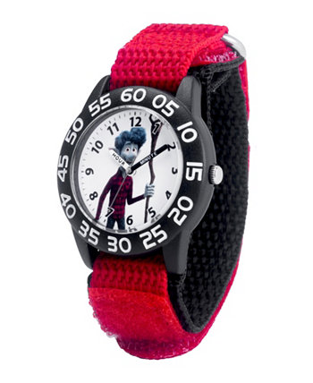 Черные пластиковые часы для мальчиков Disney Onward Ian Lightfoot, 32 мм Ewatchfactory
