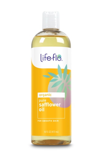Life-Flo Pure Organic Safflower Oil — 16 жидких унций Life-flo
