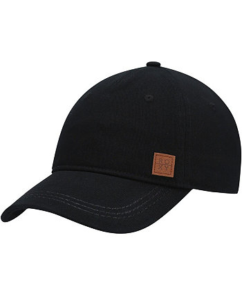 Женская черная регулируемая шляпа Extra Innings Roxy
