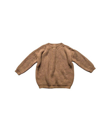 Child Boy and Child Girl Organic Cotton Chunky Sweater The Simple Folk