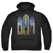 Supernatural Stained Glass Adult Pull Over Hoodie Licensed Character