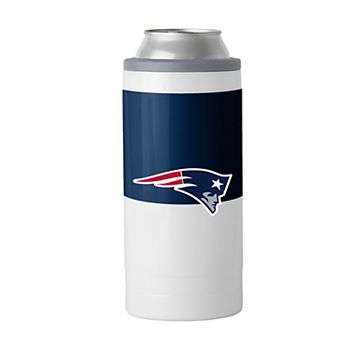 New England Patriots 12oz. Colorblock Slim Can Cooler Logo Brand