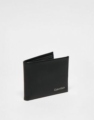 Черный кошелек двойного сложения Calvin Klein Calvin Klein