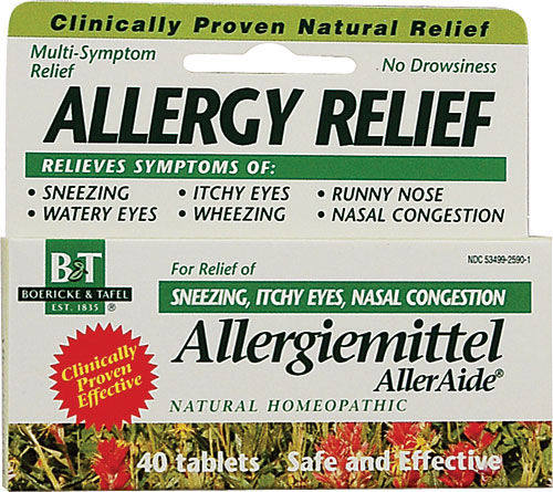 Allergiemittel AllerAide - 40 таблеток - Boericke & Tafel Boericke & Tafel